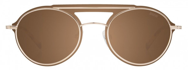BMW Eyewear B6544 Sunglasses, 010 - Shiny Gold