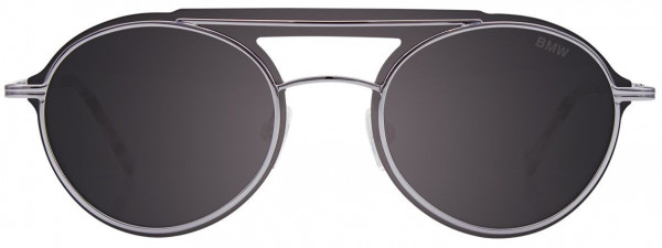 BMW Eyewear B6544 Sunglasses, 020 - Shiny Dark Grey