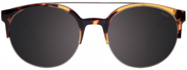 BMW Eyewear B6546 Sunglasses, 015 - Demi Brown & Grey