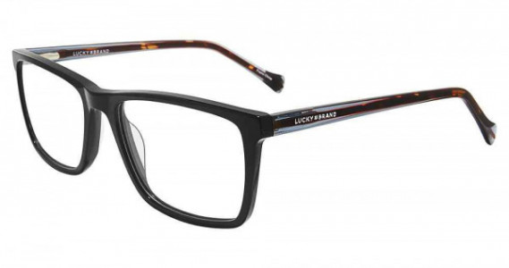 Lucky Brand D416 Eyeglasses, BLACK (0BLA)
