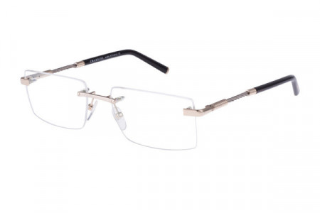 Charriol PC75035 Eyeglasses, C1 MATTE GOLD/SHINY SILVER