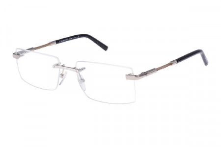 Charriol PC75035 Eyeglasses, C2 MATTE SILVER/SHINY GOLD