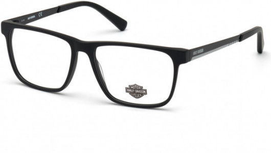 Harley-Davidson HD0815 Eyeglasses, 002 - Matte Black