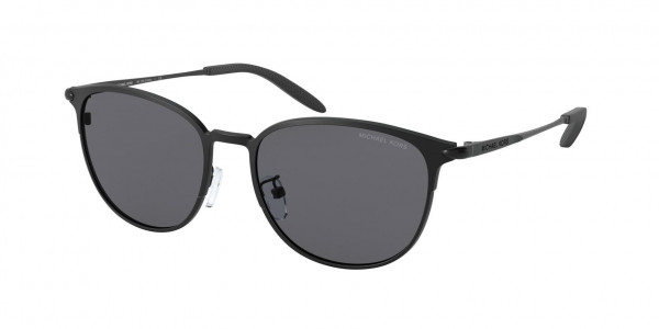 Michael Kors MK1059 CADEN Sunglasses, 120281 MATTE BLACK (BLACK)