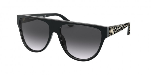 Michael Kors MK2111 BARROW Sunglasses, 30058G BARROW BLACK DARK GREY GRADIEN (BLACK)