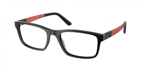 Polo PH2212 Eyeglasses, 5624 MATTE BLACK (BLACK)