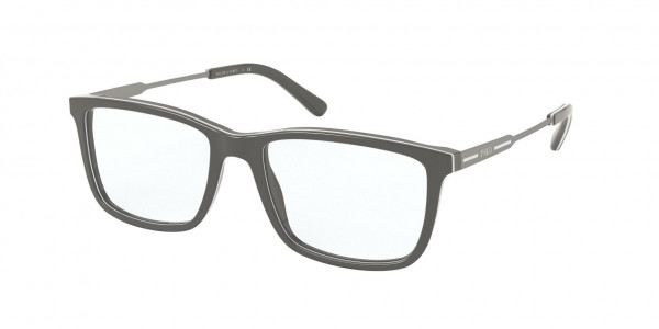 Polo PH2216 Eyeglasses, 5786 SHINY GREY/WHITE/GREY (GREY)