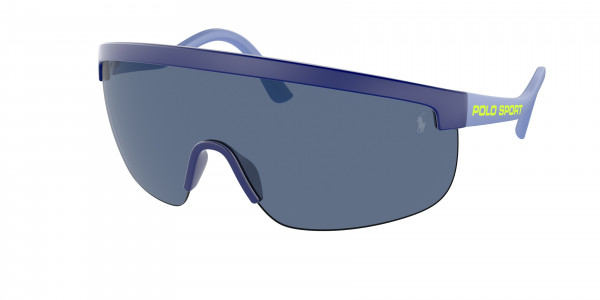 Polo PH4156 Sunglasses, 596280 MATTE BLUE BLUE (BLUE)