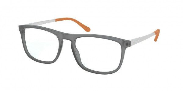 Ralph Lauren RL6197 Eyeglasses, 5320 MATTE TRANSPARENT GREY (GREY)