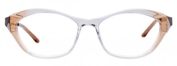 Paradox P5070 Eyeglasses, 010 - Light Brown Crystal & Light Grey Crystal