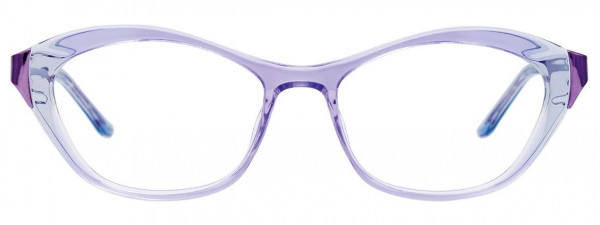 Paradox P5070 Eyeglasses, 080 - Putple Crystal & Lgiht Blue Crystal