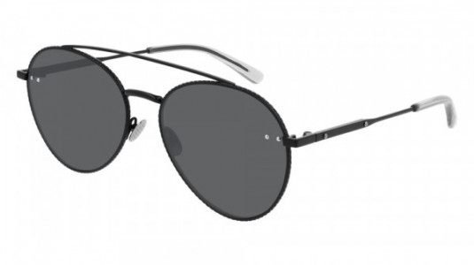 Bottega Veneta BV0258S Sunglasses, 001 - BLACK with GREY lenses