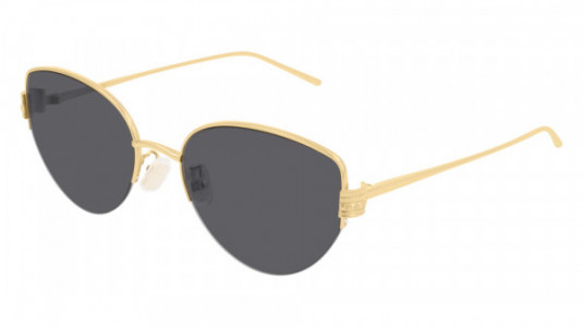 Boucheron BC0090S Sunglasses, 001 - GOLD with GREY lenses