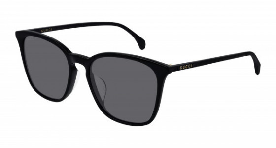 Gucci GG0547SK Sunglasses, 001 - BLACK with GREY lenses