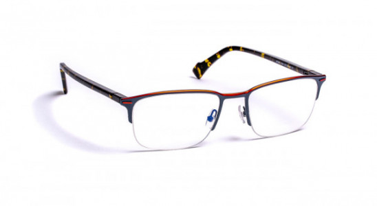 J.F. Rey JF2883 Eyeglasses, GREY/ RED ORANGE (0560)