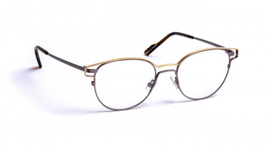 J.F. Rey JF2872 Eyeglasses, SHINY PINK GOLD / RUTHENIUM (5505)