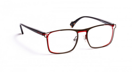 J.F. Rey JF2890 Eyeglasses, KHAKI / RED (4530)