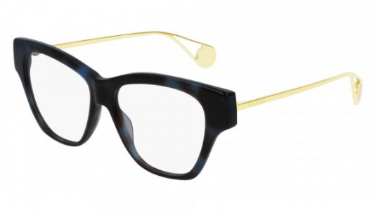 Gucci GG0438O Eyeglasses, 003 - GOLD