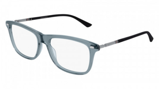 Gucci GG0519O Eyeglasses, 007 - RUTHENIUM