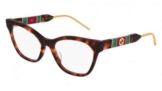 Gucci GG0600O Eyeglasses, 002 - HAVANA