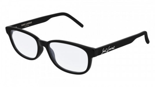 Saint Laurent SL 320 Eyeglasses, 001 - BLACK