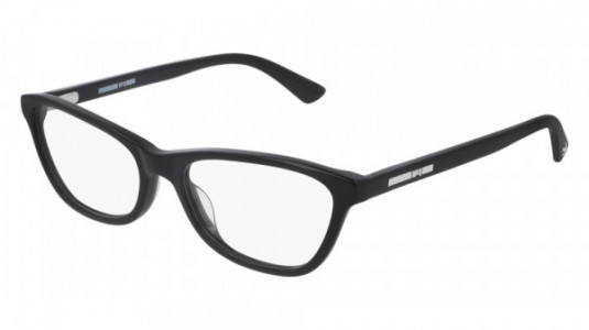 McQ MQ0238OP Eyeglasses, 001 - BLACK