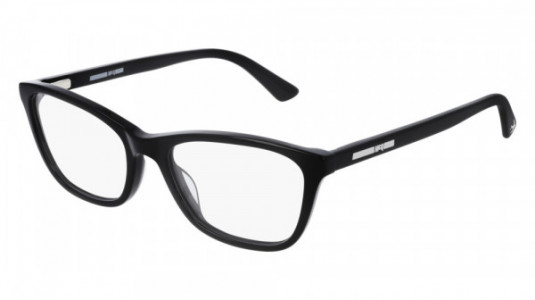 McQ MQ0239OP Eyeglasses, 001 - BLACK