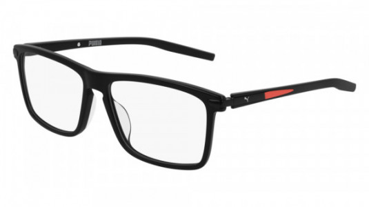 Puma PU0257O Eyeglasses, 001 - BLACK