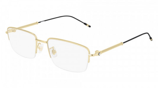 Montblanc MB0061OA Eyeglasses, 002 - GOLD