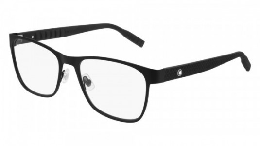 Montblanc MB0067O Eyeglasses, 004 - BLACK
