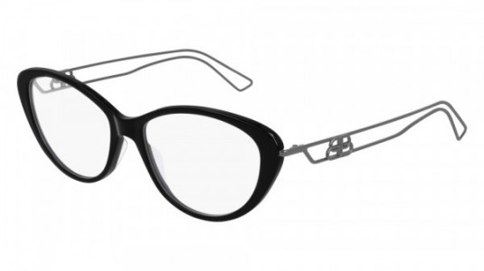 Balenciaga BB0067O Eyeglasses, 001 - GREY