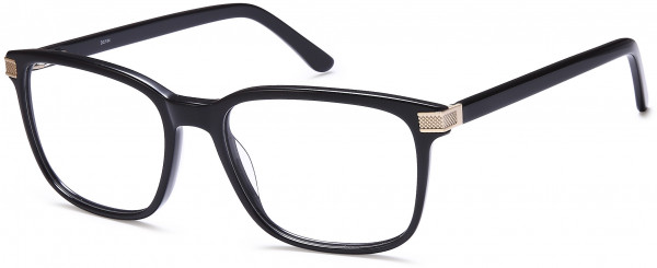 Di Caprio DC184 Eyeglasses, Black Gold