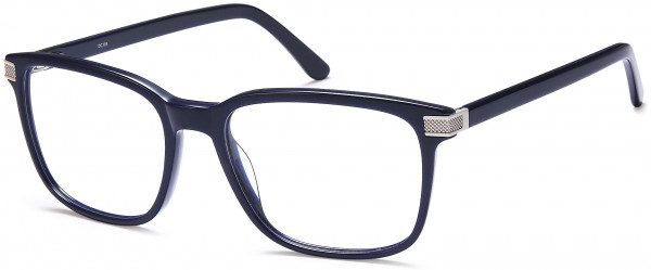 Di Caprio DC184 Eyeglasses, Blue Silver