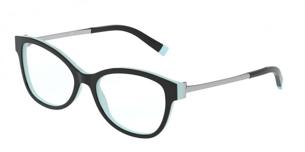 Tiffany & Co. TF2190F Eyeglasses, 8055 BLACK ON TIFFANY BLUE (BLACK)