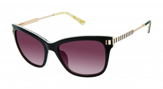 L.A.M.B. LA564 Sunglasses, Black (BLK)