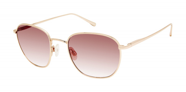 Kate Young K561 Sunglasses, Gold (GLD)