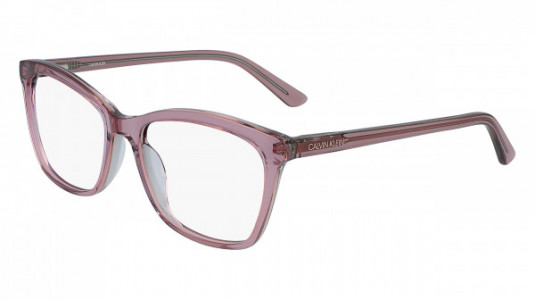 Calvin Klein CK19529 Eyeglasses, (535) CRYSTAL MAUVE/ROSE
