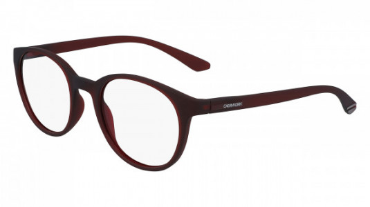 Calvin Klein CK19570 Eyeglasses, (601) MATTE CRYSTAL DEEP RED