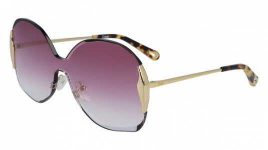 Chloé CE162S Sunglasses, (824) GOLD/GRADIENT PURPLE