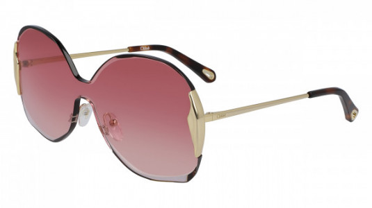 Chloé CE162S Sunglasses, (850) GOLD/GRADIENT PINK