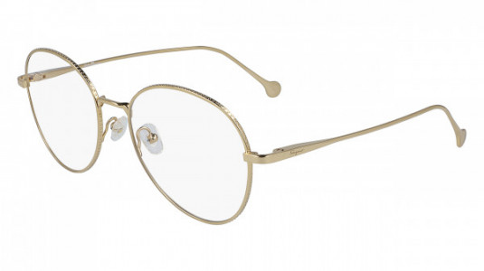 Ferragamo SF2189 Eyeglasses, (717) GOLD