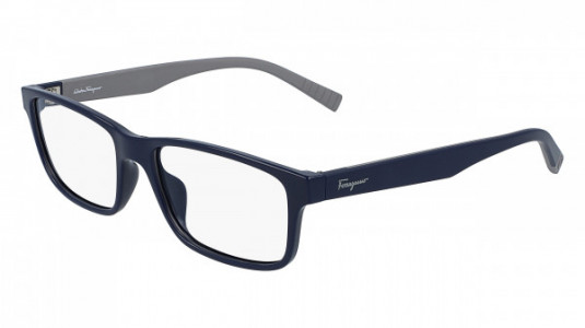 Ferragamo SF2848 Eyeglasses, (435) BLUE/GREY