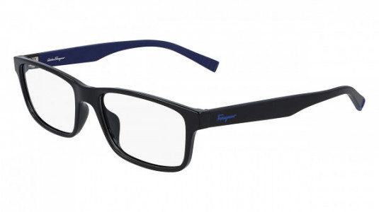 Ferragamo SF2848 Eyeglasses, (962) BLACK/BLUE