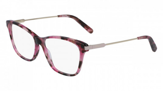 Ferragamo SF2851 Eyeglasses, (541) PURPLE HAVANA