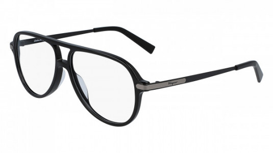 Ferragamo SF2855 Eyeglasses, (001) BLACK