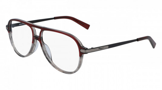 Ferragamo SF2855 Eyeglasses, (644) WINE/TURTLEDOVE