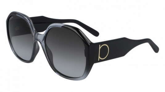 Ferragamo SF943S Sunglasses, (007) GREY GRADIENT