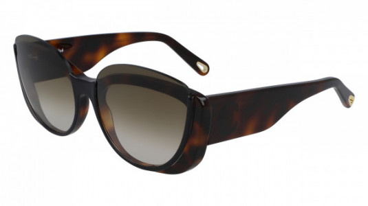 Chloé CE754S Sunglasses, (004) BLACK/HAVANA