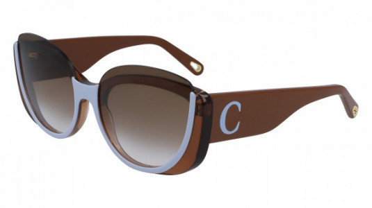 Chloé CE754S Sunglasses, (286) NUBE/BROWN
