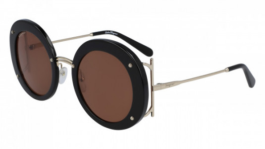 Ferragamo SF939S Sunglasses, (001) BLACK